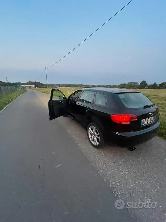 Usata Audi A3 140 CV (102 kW) 2007 Nero Utilitaria