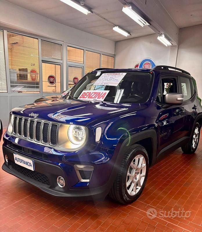 Usata Jeep Renegade Limited 120 CV (88 kW) 2020 Blu SUV