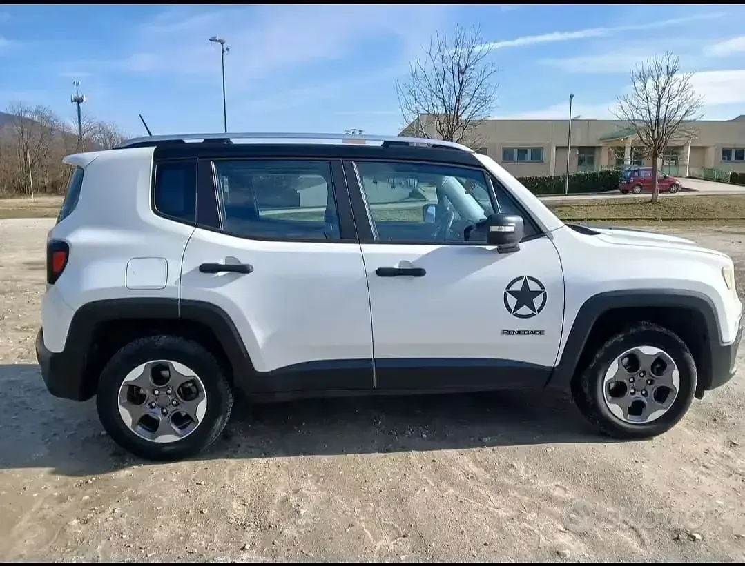 Usata Jeep Renegade 140 CV (102 kW) 2016 Bianco SUV