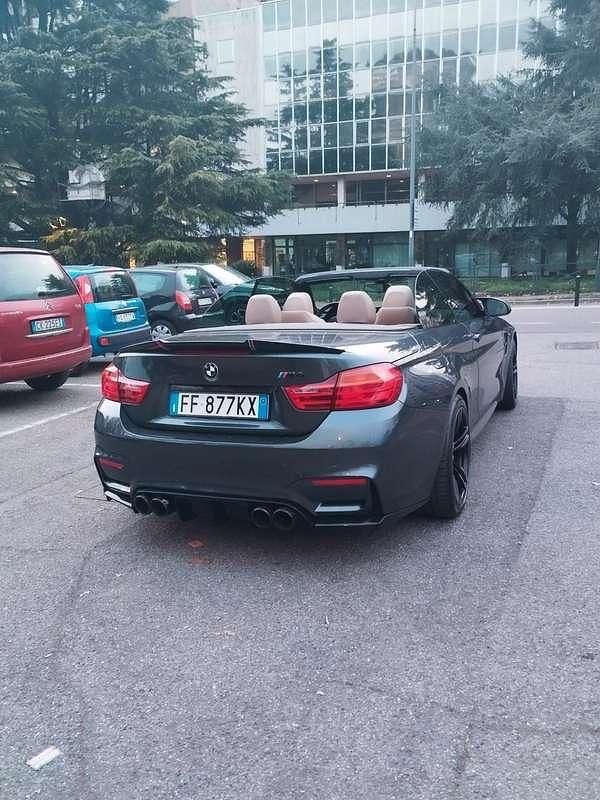 Usata BMW M4 Cabriolet 431 CV (317 kW) 2016 Grigio Cabrio