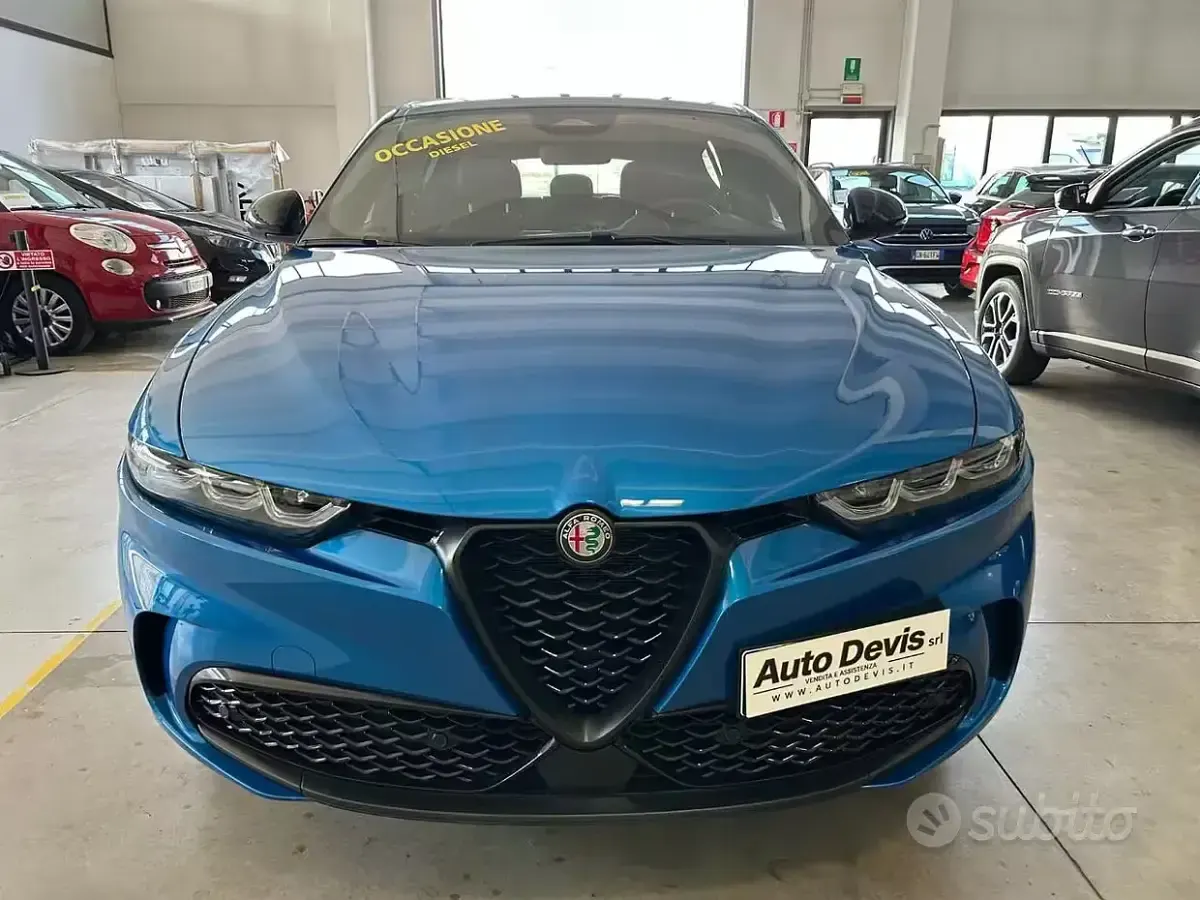 Usata Alfa Romeo Tonale Veloce 131 CV (96 kW) 2025 Azzurro SUV