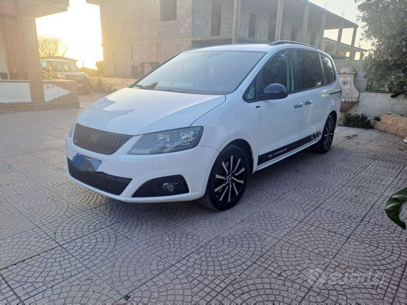 Usata Seat Alhambra 140 CV (102 kW) 2011 Bianco Monovolume