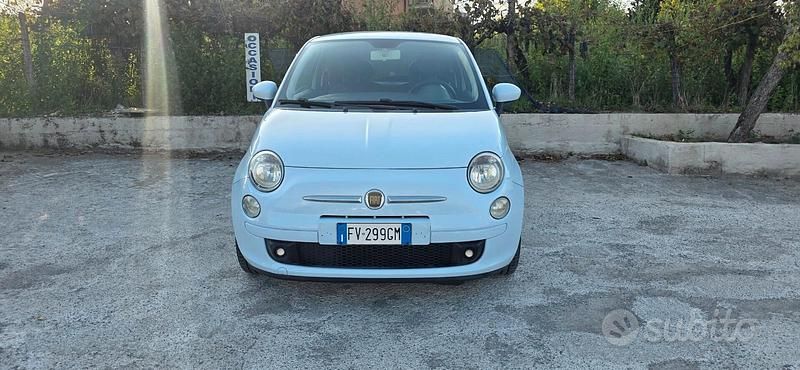 Usata Fiat 500 Sport 69 CV (50 kW) 2008 Blu Berlina