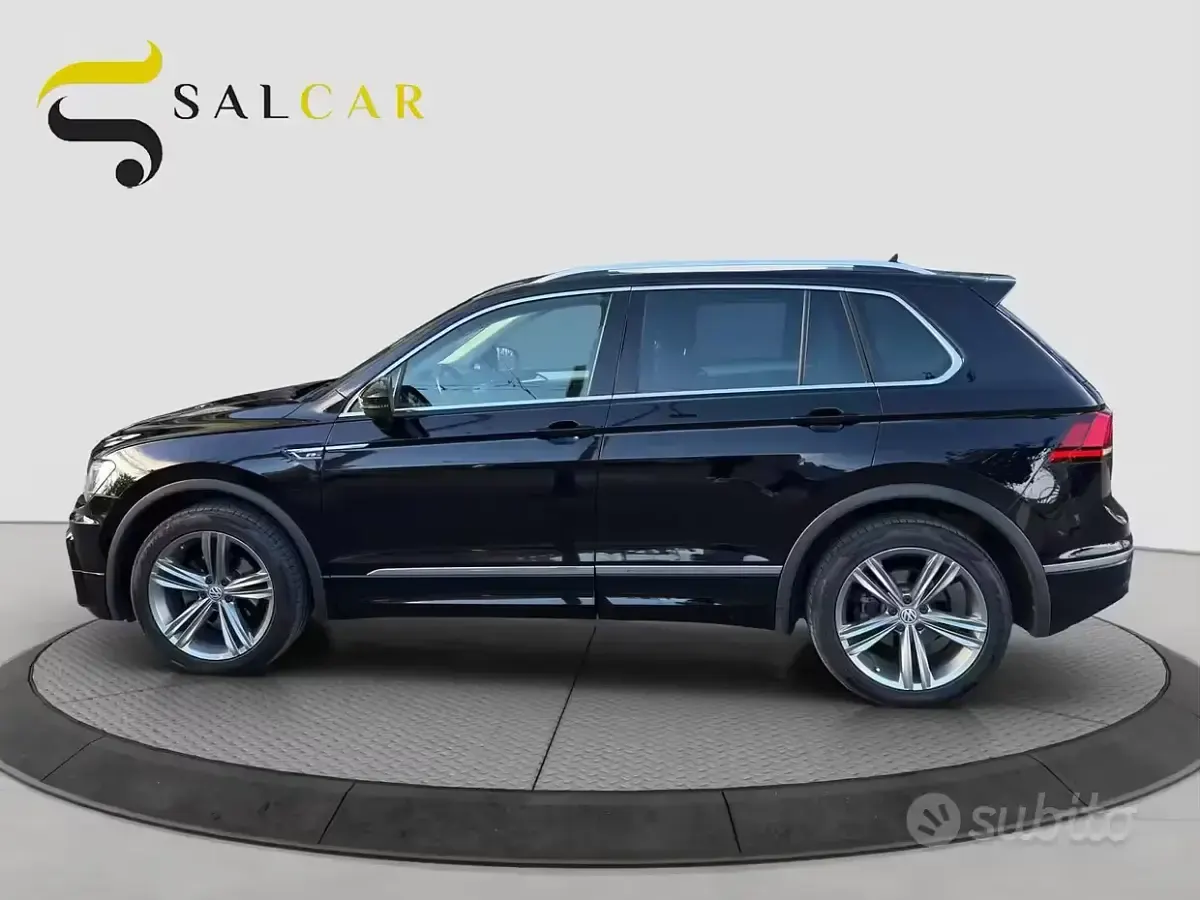 Usata VW Tiguan Advance 150 CV (110 kW) 2019 Nero SUV