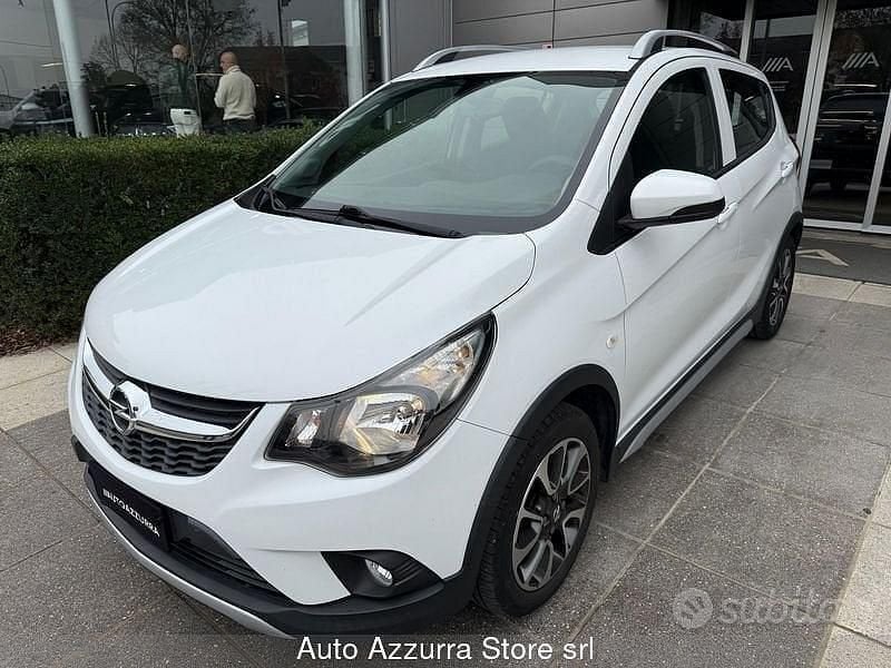 Bianco Usata 2018 Opel Karl Rocks Due volumi | 8500 € (Buon prezzo) - Immagine 1/4