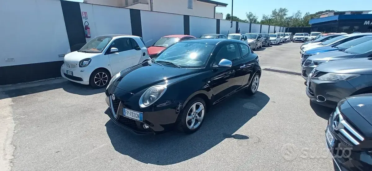 Usata Alfa Romeo MiTo 77 CV (56 kW) 2018 Nero Utilitaria