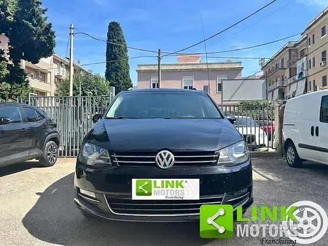 Usata VW Sharan 150 CV (110 kW) 2016 Nero Monovolume