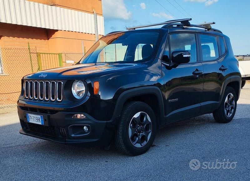 Usata Jeep Renegade Longitude 120 CV (88 kW) 2018 Nero SUV