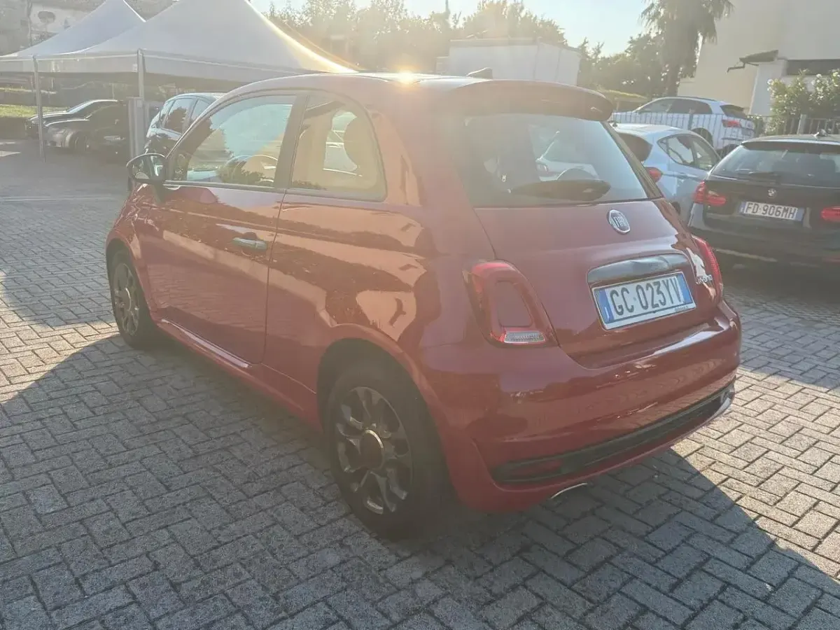 Usata Fiat 500 Sport 69 CV (50 kW) 2020 Rosso Utilitaria
