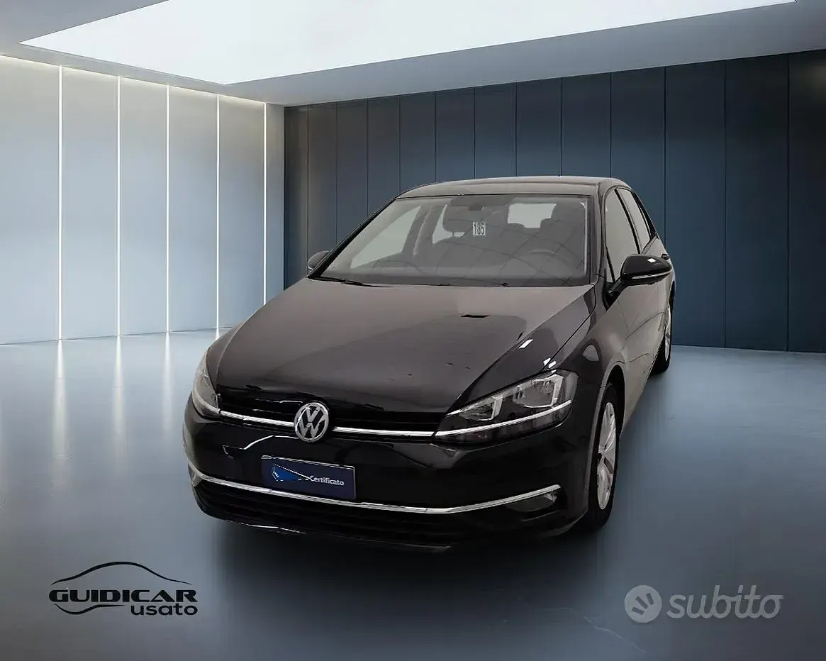 Usata VW Golf VII Business 116 CV (85 kW) 2019 Nero Berlina
