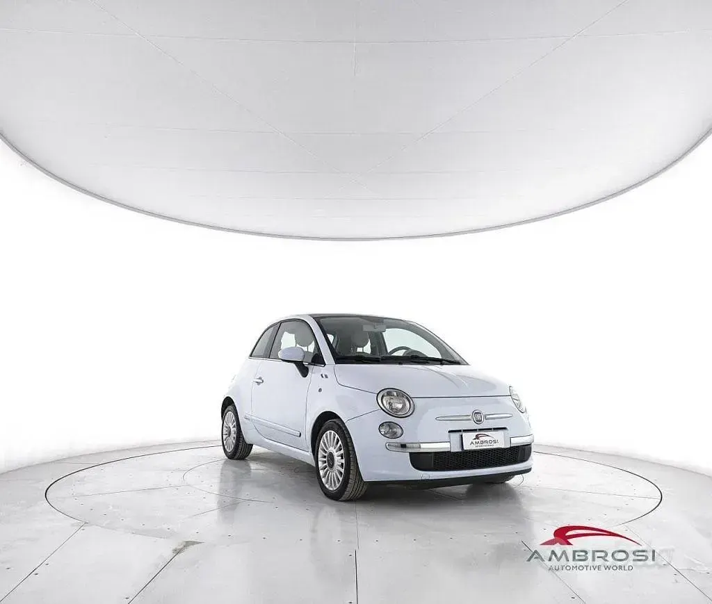 Usata Fiat 500 Lounge 69 CV (50 kW) 2009 Blu Cabrio