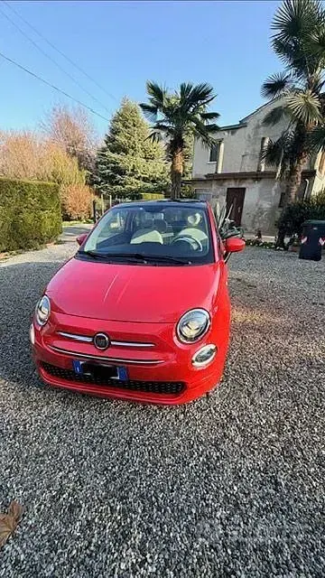 Usata Fiat 500 69 CV (50 kW) 2019 Rosso Utilitaria