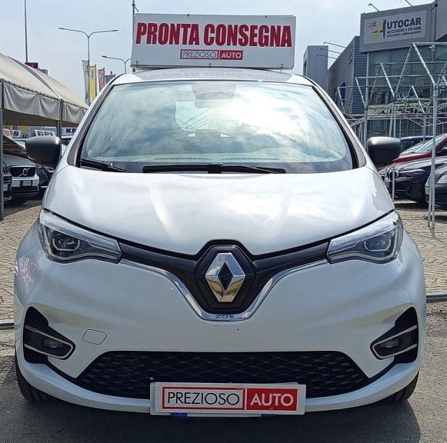 Usata Renault Zoe Life 80 kW (109 CV) 2020 Bianco Utilitaria
