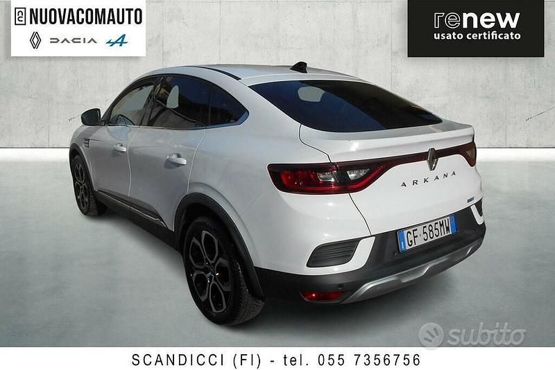 Usata Renault Arkana Intens 145 CV (106 kW) 2021 Bianco SUV