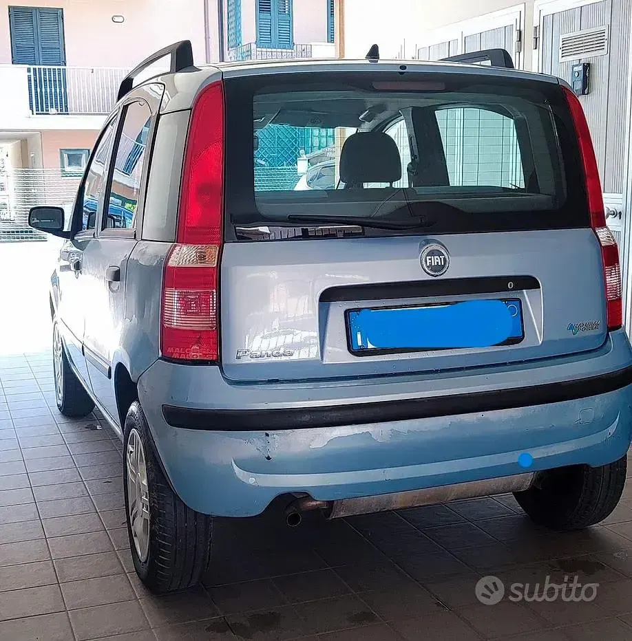 Usata Fiat Panda Dynamic 60 CV (44 kW) 2007 Blu/azzurro Utilitaria