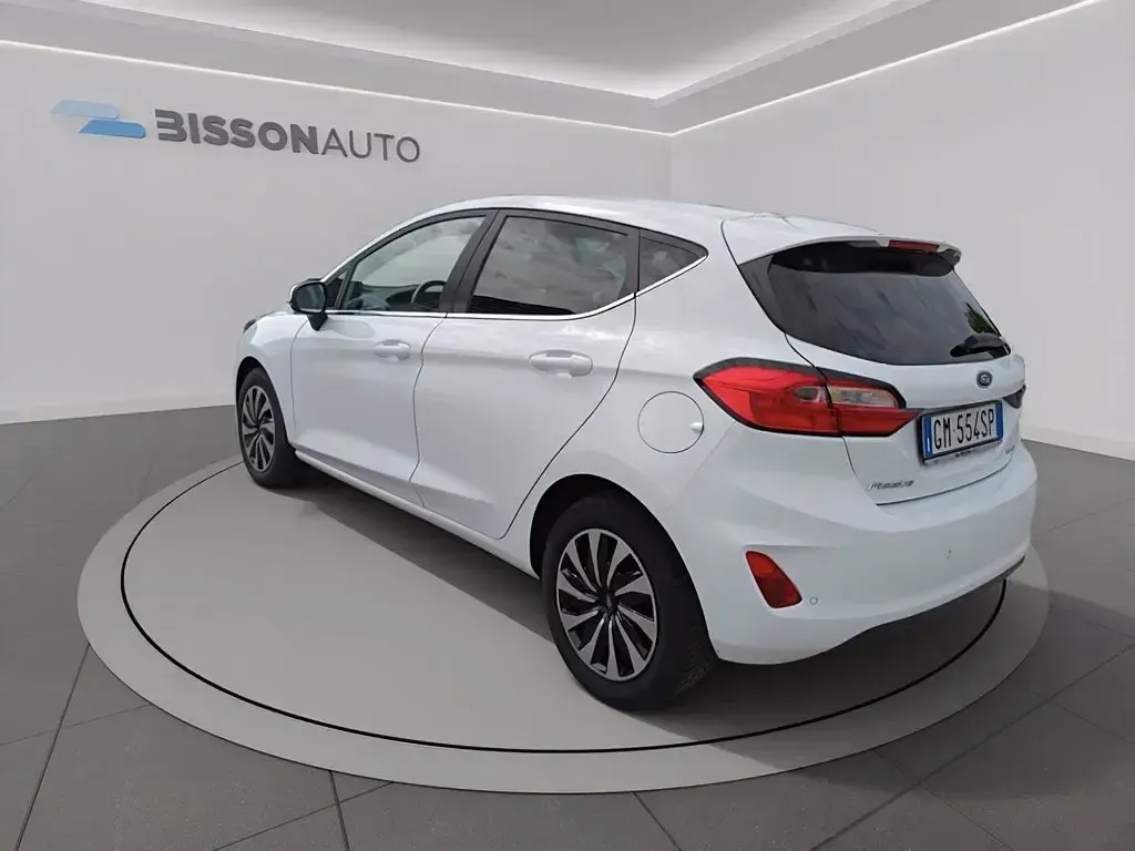 Usata Ford Fiesta Titanium 125 CV (91 kW) 2023 Bianco frozen Utilitaria