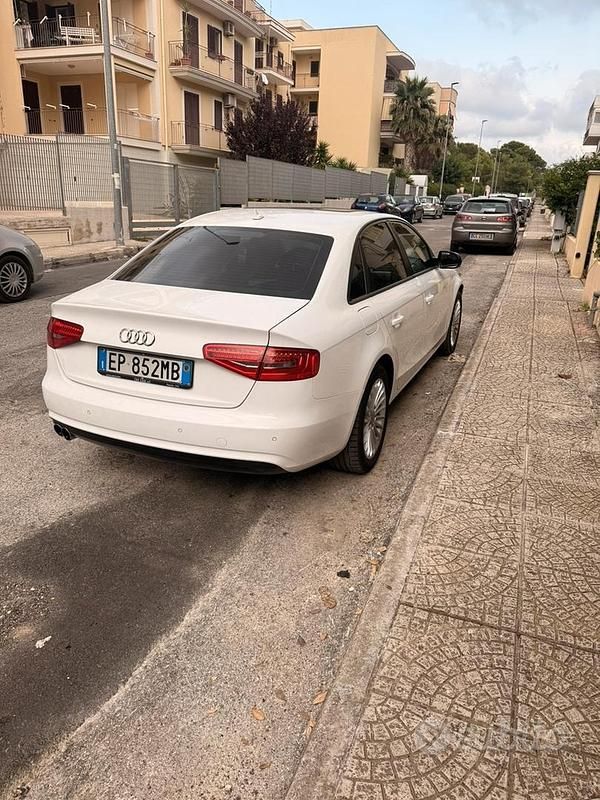 Usata Audi A4 150 CV (110 kW) 2014 Bianco Berlina