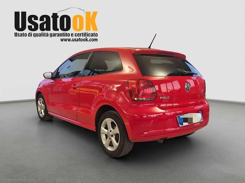 Usata VW Polo Comfortline 82 CV (60 kW) 2011 Rosso Berlina