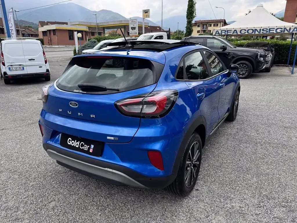 Usata Ford Puma Titanium 125 CV (91 kW) 2022 Desert island blue SUV