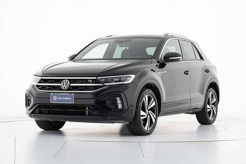 Usata VW T-Roc R-line 150 CV (110 kW) 2022 Nero SUV