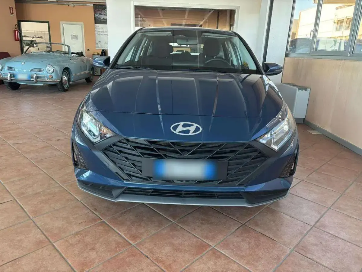 Nuova Hyundai i20 79 CV (58 kW) 2025 Blu/azzurro Utilitaria