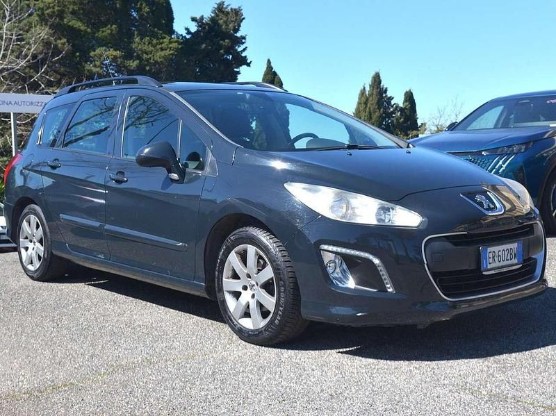Usata Peugeot 308 SW Business-Line 92 CV (67 kW) 2013 Nero Station wagon
