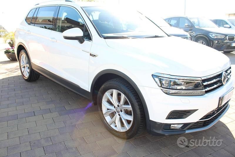 Usata VW Tiguan Advance 150 CV (110 kW) 2018 Bianco SUV