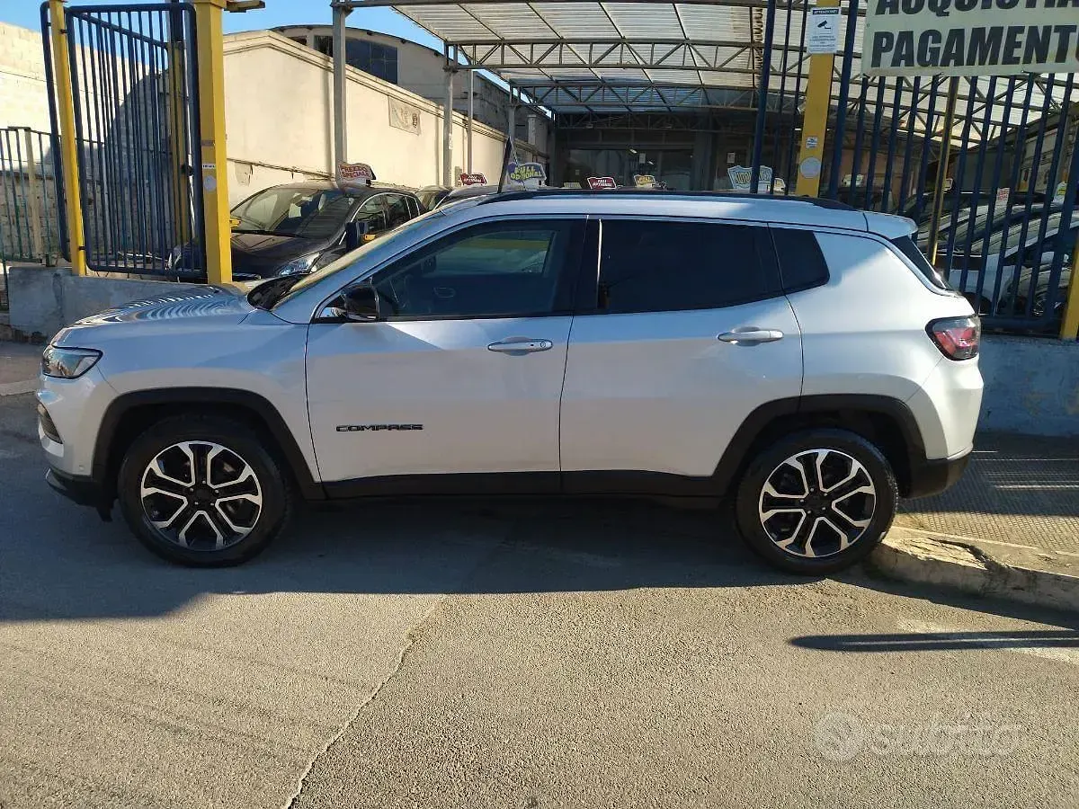 Usata Jeep Compass Limited 131 CV (96 kW) 2021 Grigio chiaro SUV