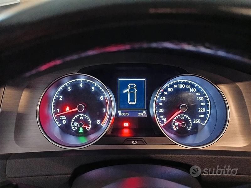 Usata VW Golf VII Comfortline 110 CV (80 kW) 2015 Bianco Station wagon