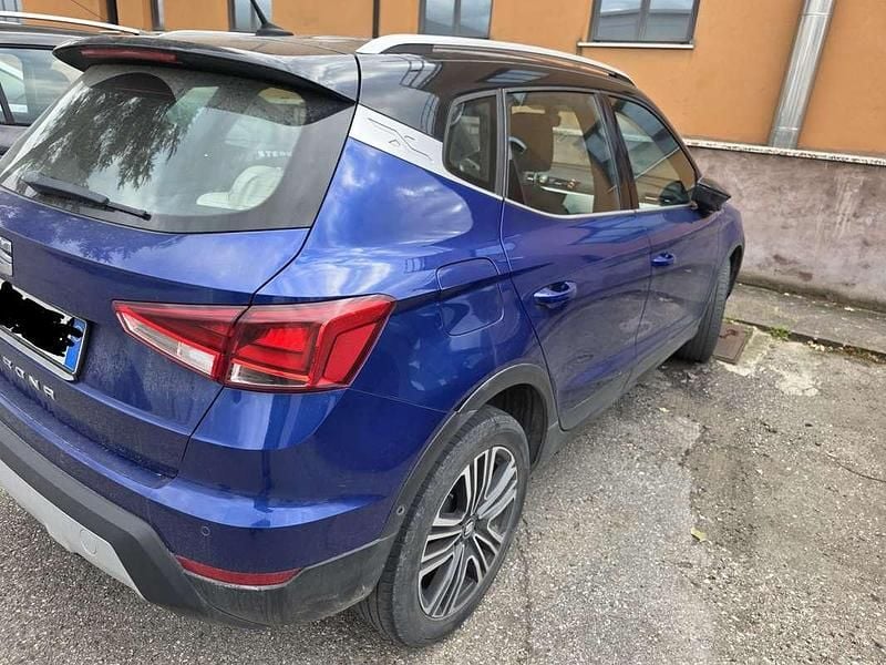 Usata Seat Arona XCELLENCE 95 CV (69 kW) 2019 Blu/azzurro SUV
