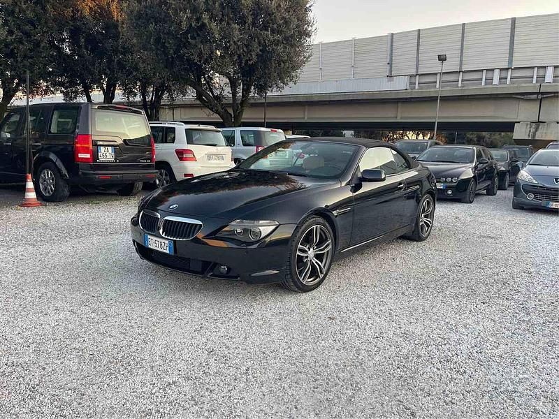 Begagnad BMW 630 Cabriolet 258 HK (189 kW) 2007 Svart Cab