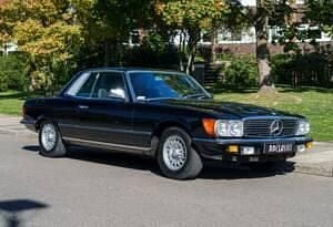 Usata Mercedes SLC380 218 CV (160 kW) 1981 Nero Coupé