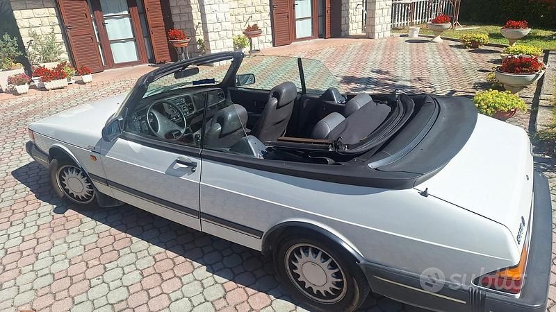 Usata Saab 900 Cabriolet 1992 Bianco Cabrio