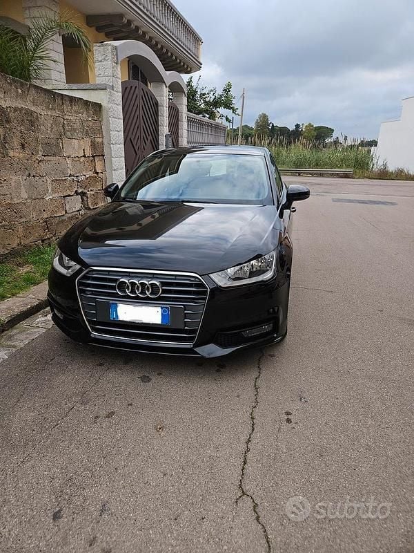 Usata Audi A1 90 CV (66 kW) 2016 Nero Utilitaria