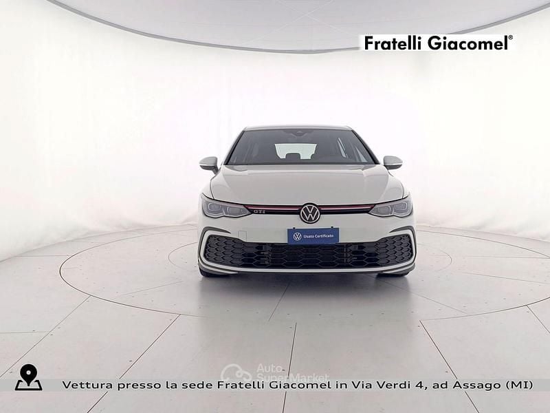 Usata VW Golf GTI 245 CV (180 kW) 2022 Bianco Berlina