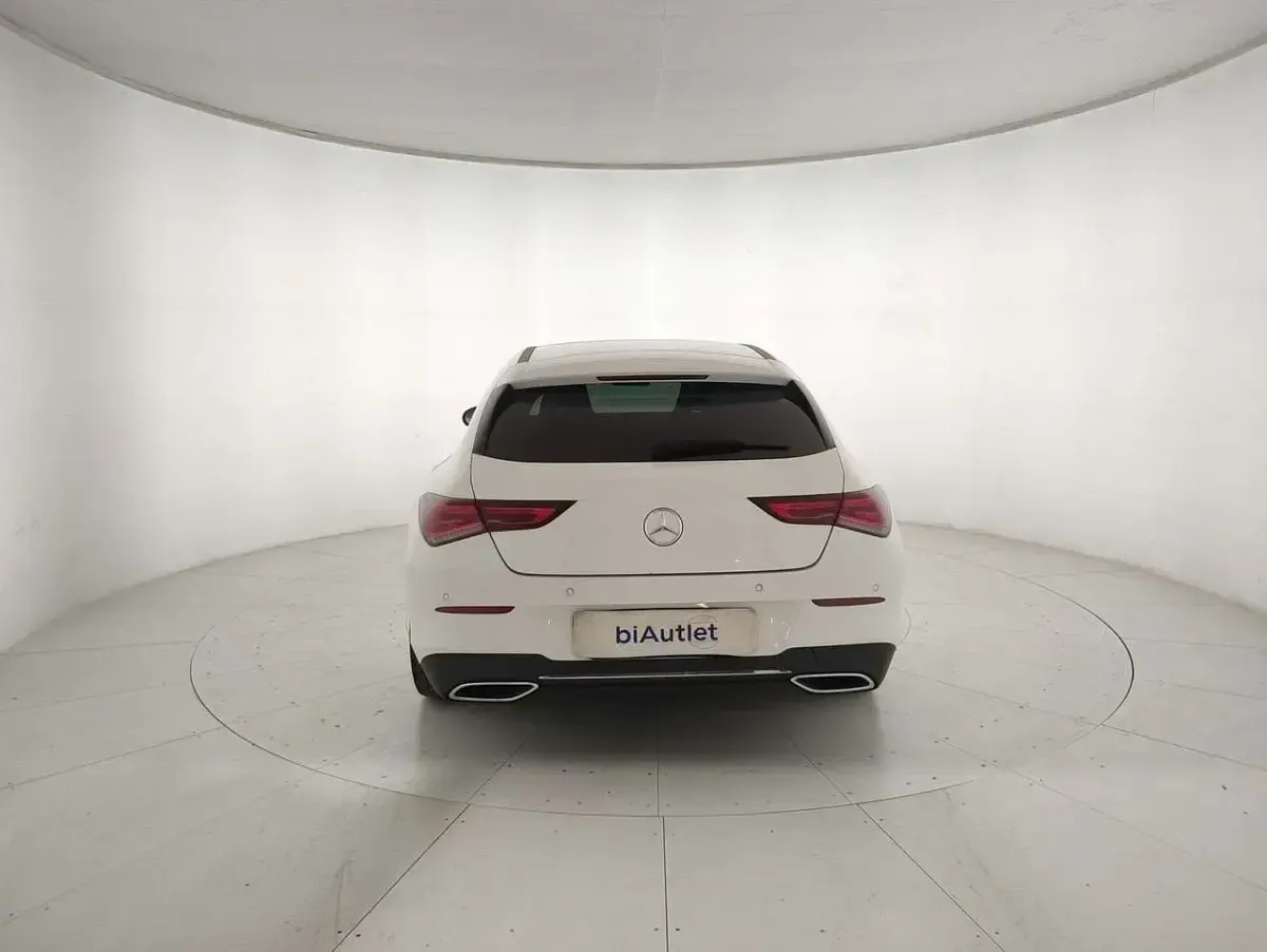 Usata Mercedes CLA180 116 CV (85 kW) 2021 Bianco Coupé