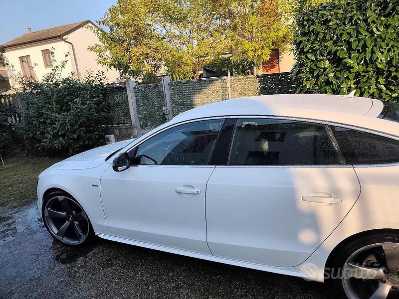 Usata Audi A5 190 CV (139 kW) 2016 Bianco Berlina