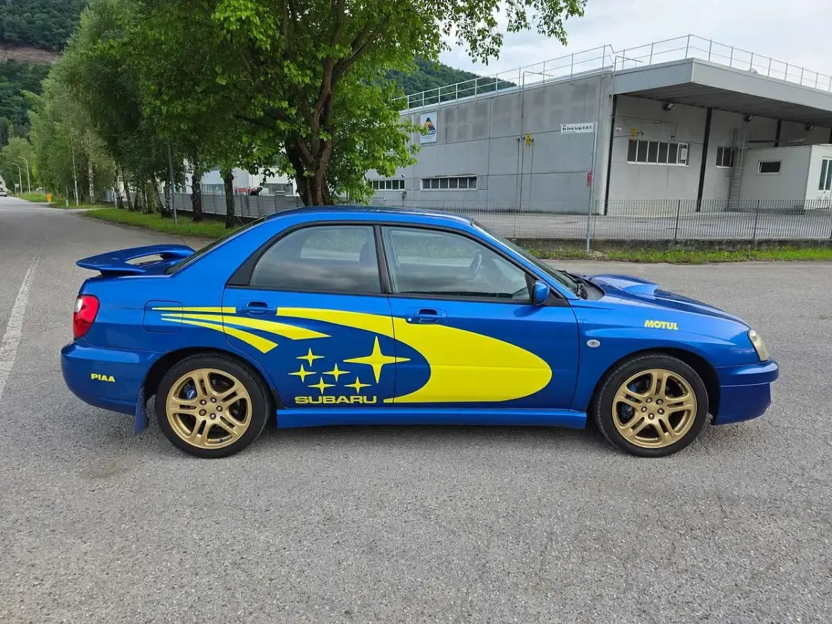 Usata Subaru Impreza 224 CV (164 kW) 2005 Wr blu mica 02c Berlina