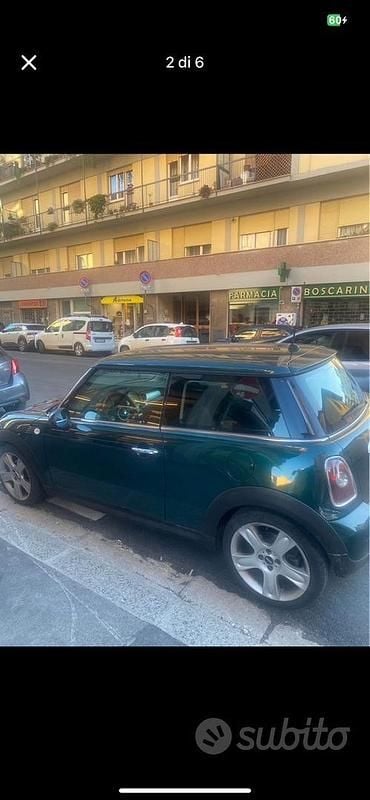 Usata Mini ONE 95 CV (69 kW) 2008 Verde Utilitaria