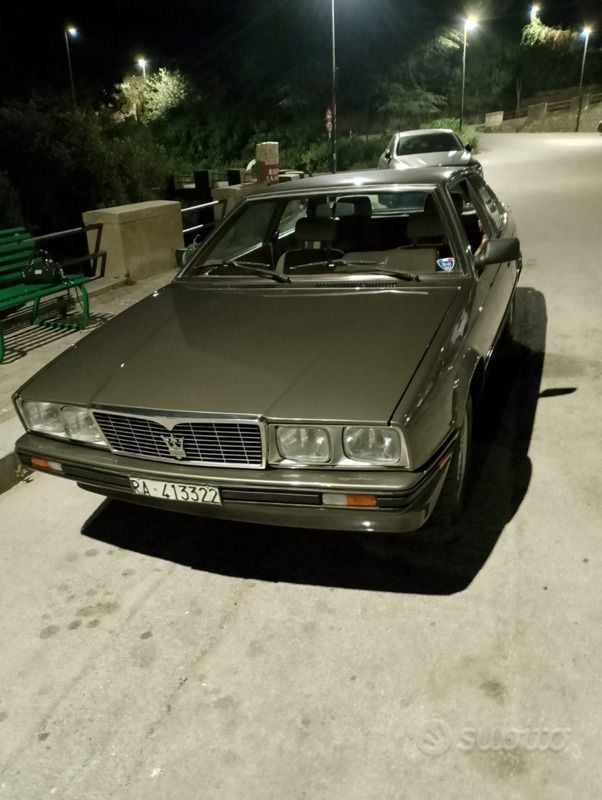 Usata Maserati Biturbo 1986 Grigio Coupé