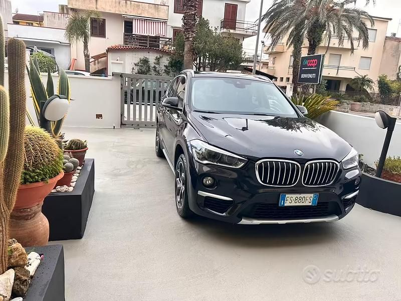 Usata BMW X1 150 CV (110 kW) 2018 Nero SUV