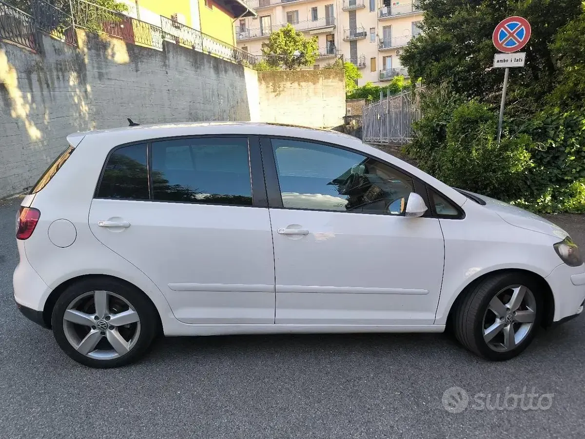 Usata VW Golf Plus 140 CV (102 kW) 2012 Bianco Monovolume