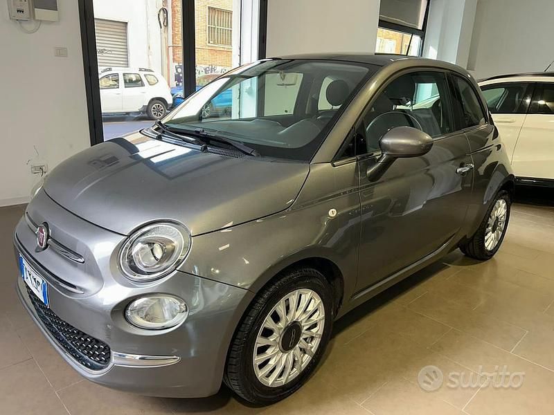 Grigio Usata 2016 Fiat 500 Lounge Due volumi | 8390 € (Buon prezzo) - Immagine 1/4