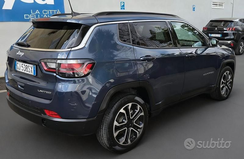 Usata Jeep Compass Limited 131 CV (96 kW) 2022 Blu SUV
