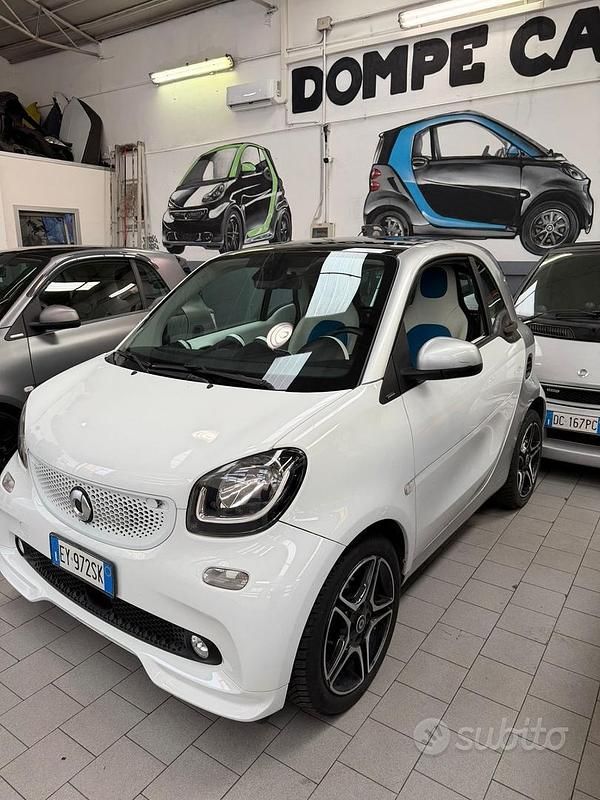 Usata Smart ForFour Prime 2013 Nero Utilitaria