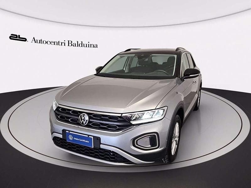 Pyrit silver met/tetto nero me Usata 2023 VW T-Roc Life SUV | 24.900 € (Buon prezzo) - Immagine 1/4