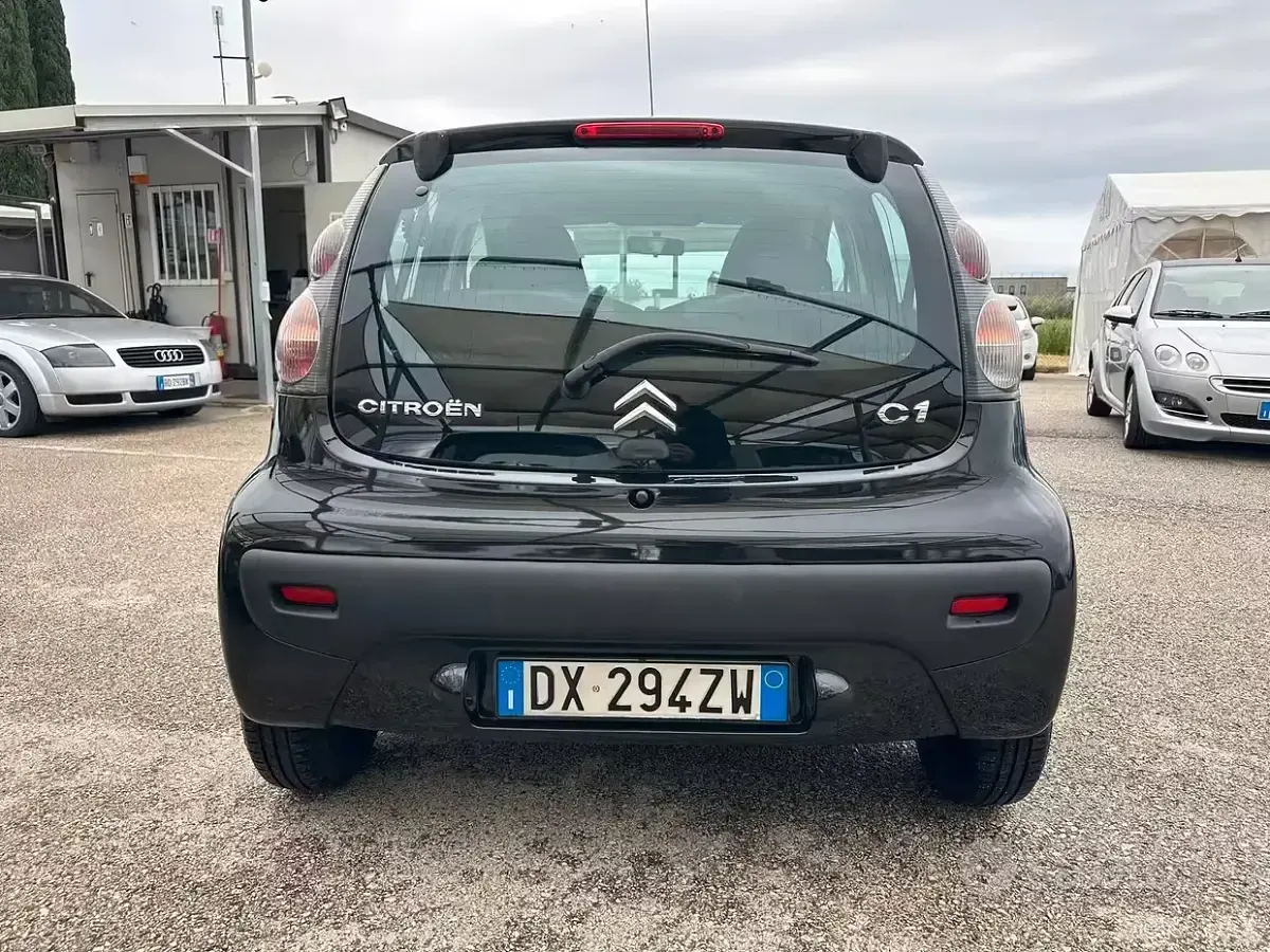 Usata Citroën C1 68 CV (50 kW) 2009 Nero Utilitaria