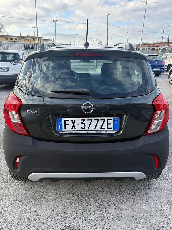 Usata Opel Karl Rocks 73 CV (53 kW) 2019 Grigio Utilitaria