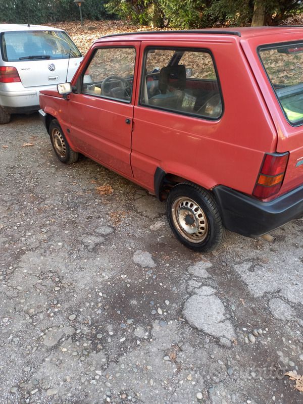 Usata Fiat Panda Young 54 CV (39 kW) 2001 Rosso Utilitaria