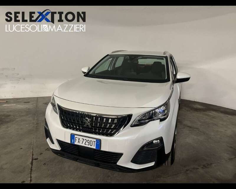 Bianco Usata 2019 Peugeot 3008 S SUV | 17.500 € (Buon prezzo) - Immagine 1/3